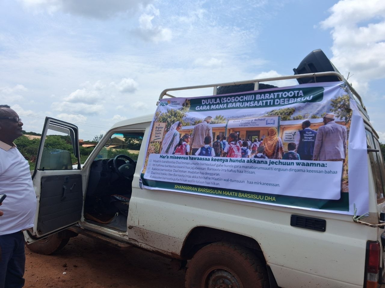 Scholastic material distribution: RDI Supports 105 Vulnerable Students with Essential Education Materials